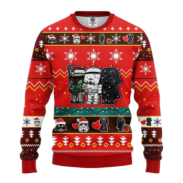 Star Wars Cute Ugly Christmas Sweater Red 1 Amazing Gift Idea Thanksgiving Gift ? Usalast