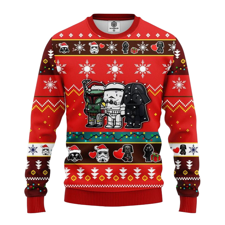 Star Wars Cute Ugly Christmas Sweater Red 1 Amazing Gift Idea Thanksgiving Gift ? Usalast