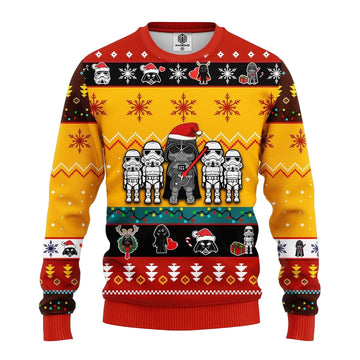 Star Wars Cute Ugly Christmas Sweater Yellow 1 Amazing Gift Idea Thanksgiving Gift ? Usalast