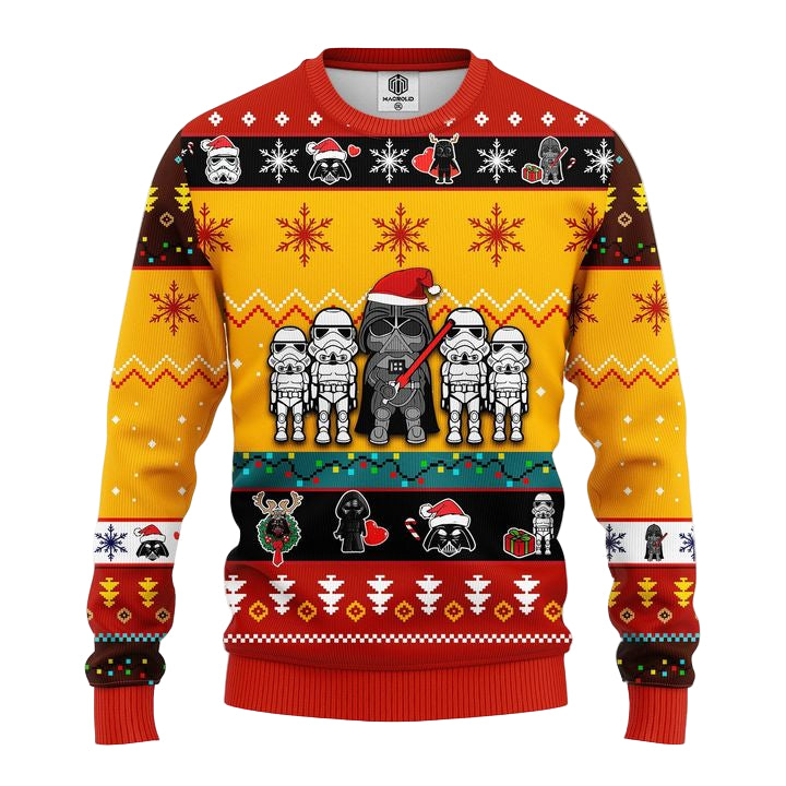Star Wars Cute Ugly Christmas Sweater Yellow 1 Amazing Gift Idea Thanksgiving Gift ? Usalast