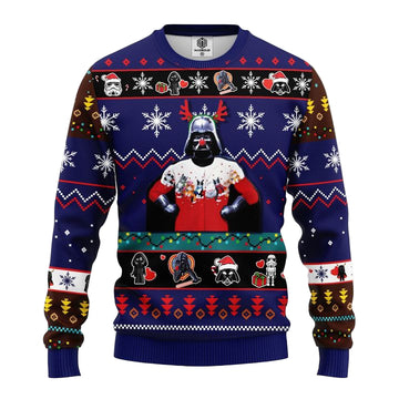 Star Wars Funny Ugly Christmas Sweater Blue 1- Amazing Gift Idea Thanksgiving Gift ? Usalast