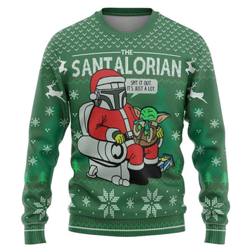Star Wars The Santalorian Spit It Out Its Just A Lot Christmas Sweater ? Usalast