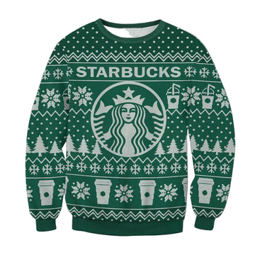 Starbucks Coffee Ugly Christmas Sweater 2022 ? Usalast