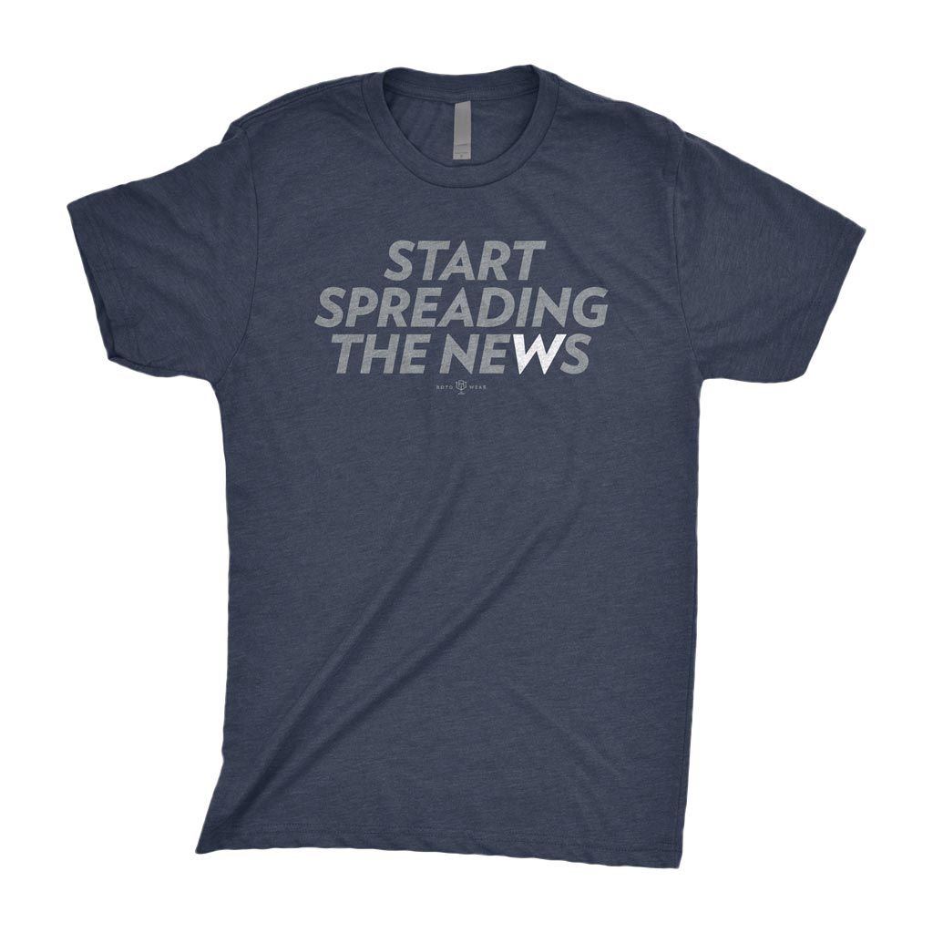 Start Spreading The News T-Shirt