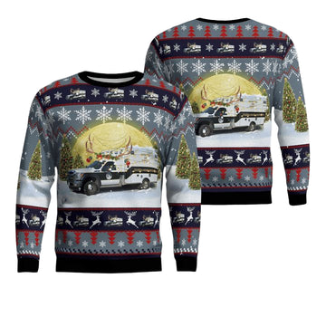 Staunton-Augusta County First Aid Rescue Squad Staunton Virginia Christmas AOP Sweater ? Usalast