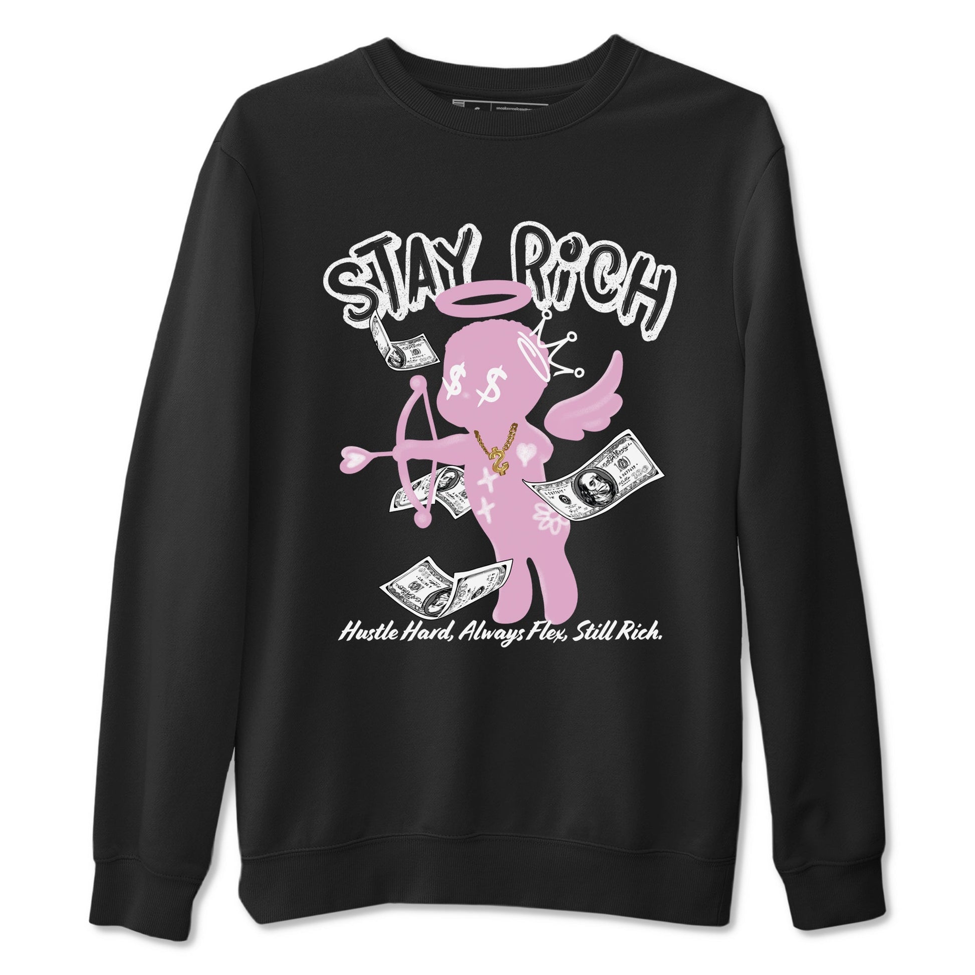 Stay Rich Sneaker Tees - Air Jordan 4 Orchid