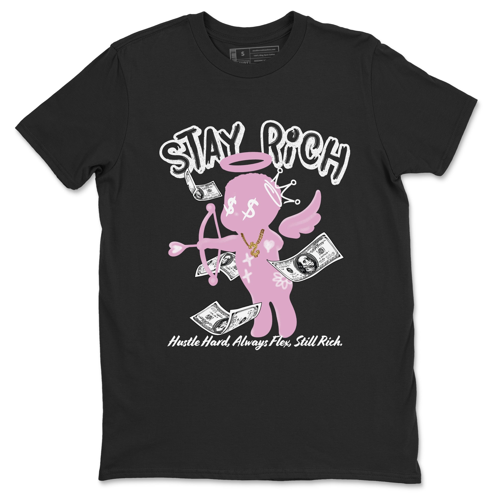 Stay Rich Sneaker Tees - Air Jordan 4 Orchid