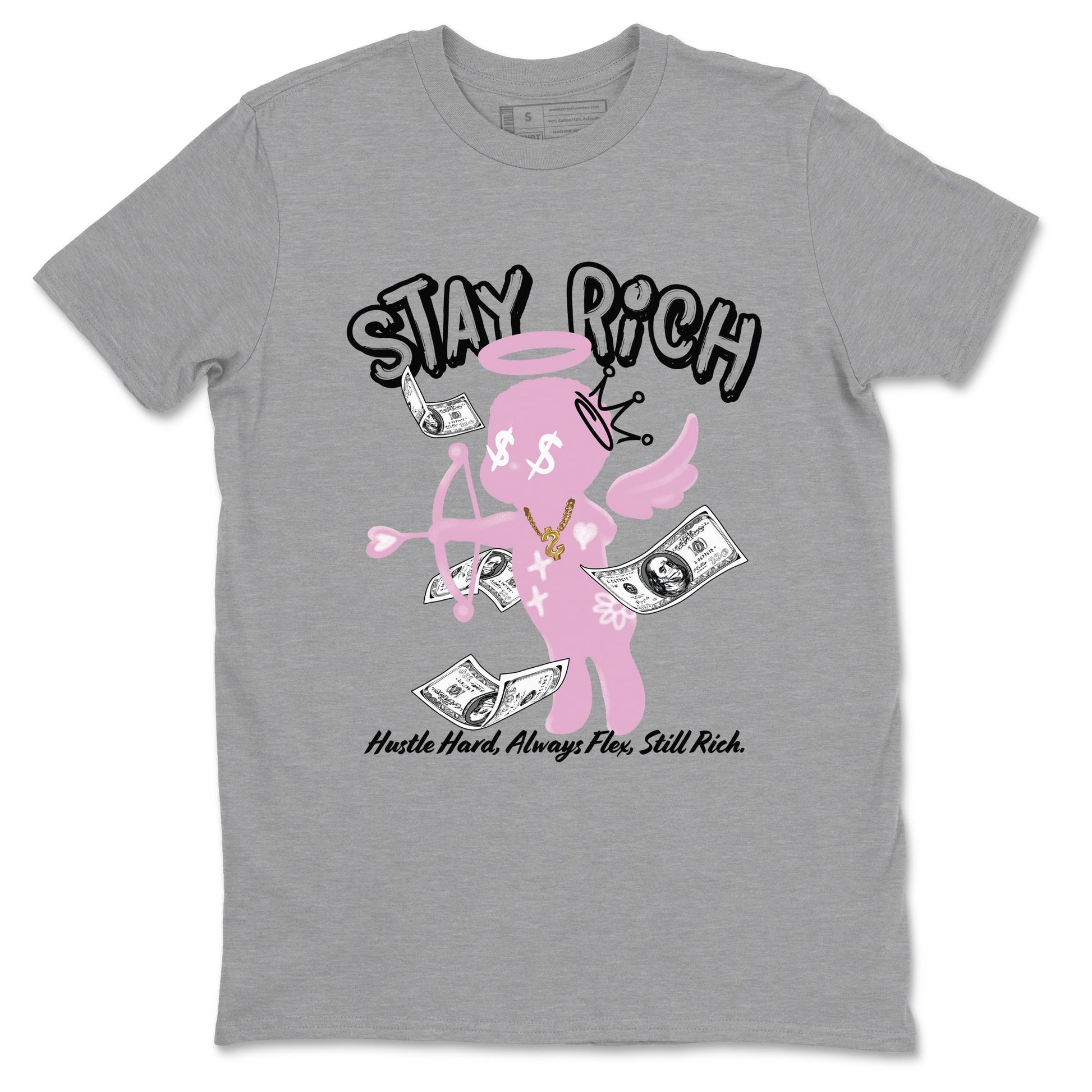 Stay Rich Sneaker Tees - Air Jordan 4 Orchid
