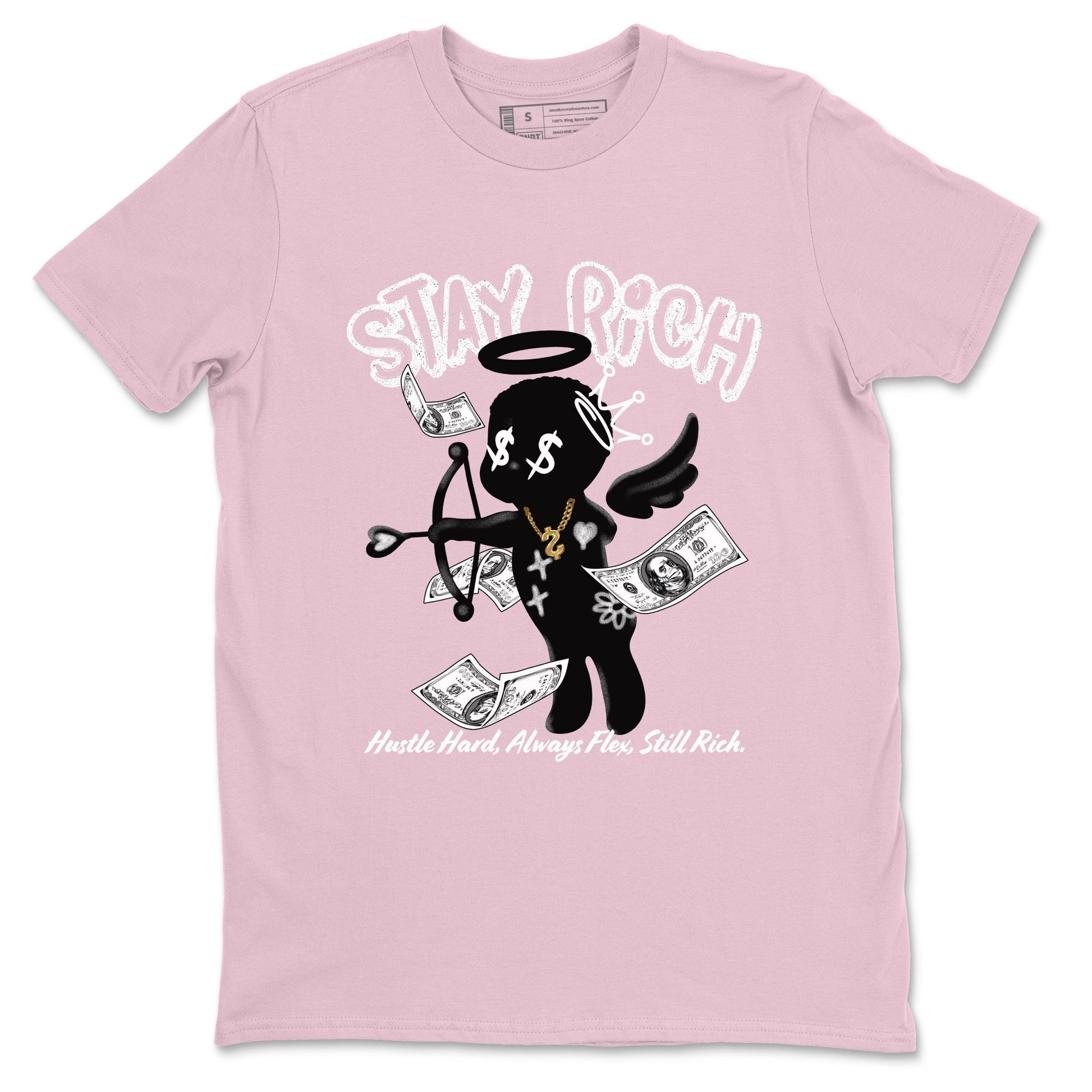 Stay Rich Sneaker Tees - Air Jordan 4 Orchid