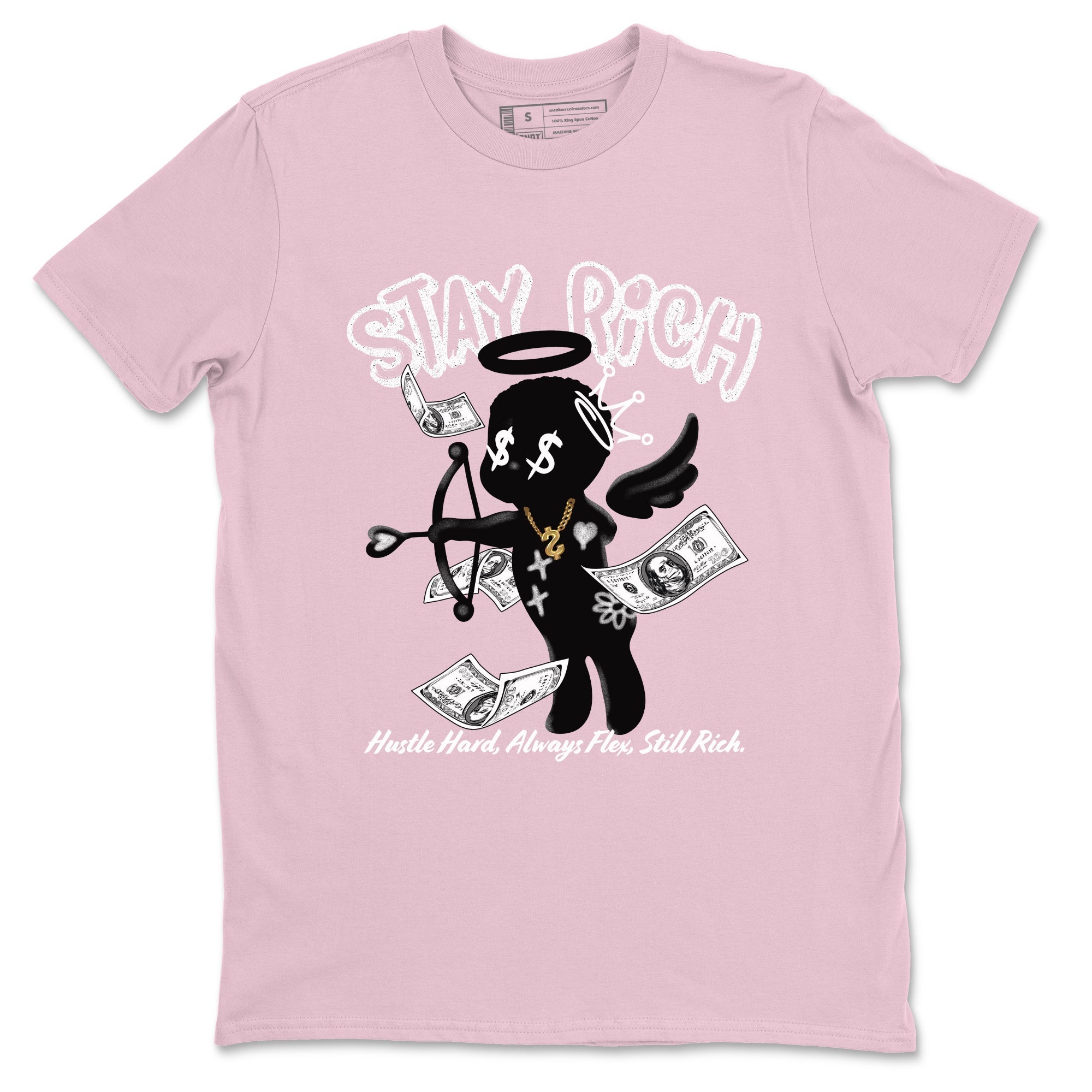 Stay Rich Sneaker Tees - Air Jordan 4 Orchid