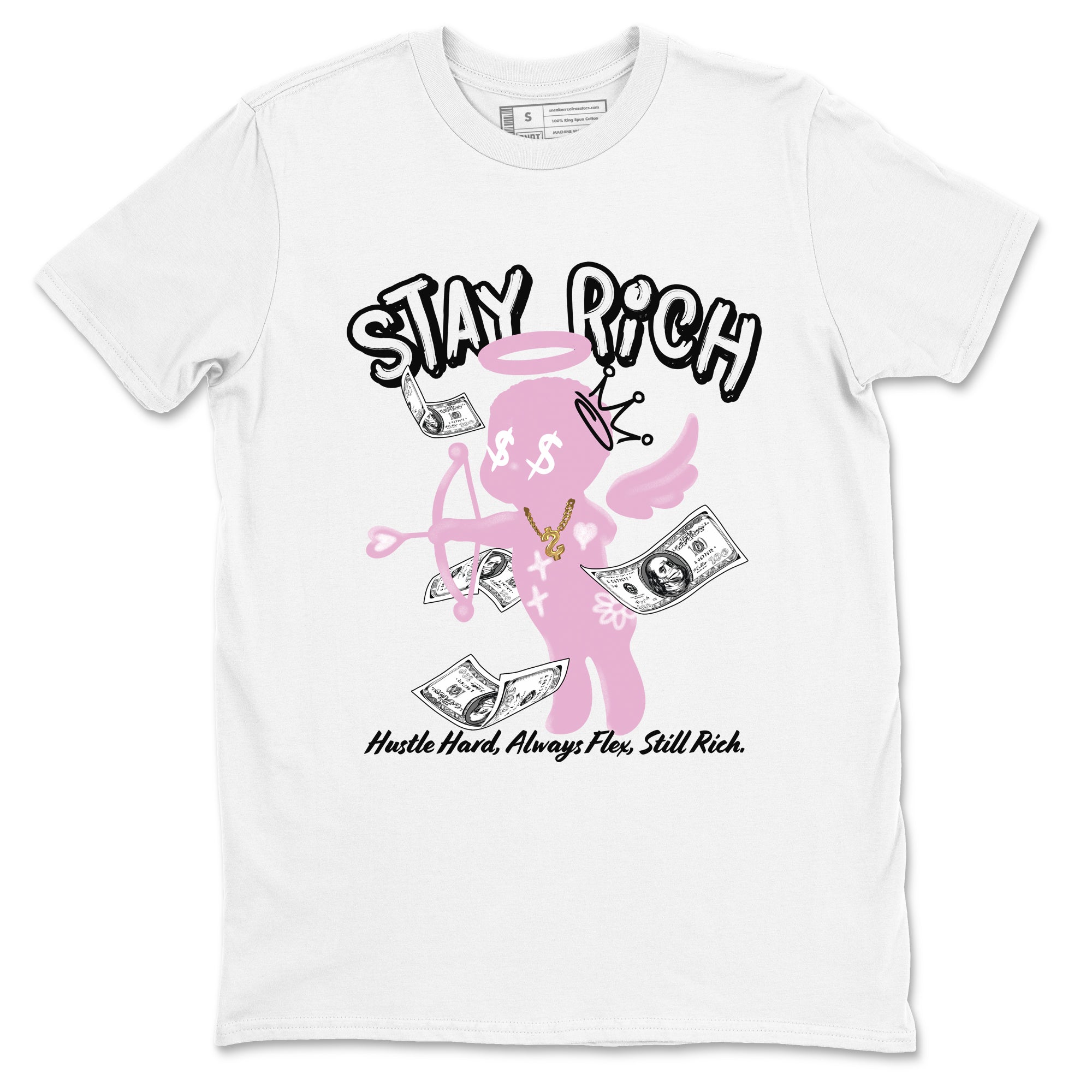 Stay Rich Sneaker Tees - Air Jordan 4 Orchid