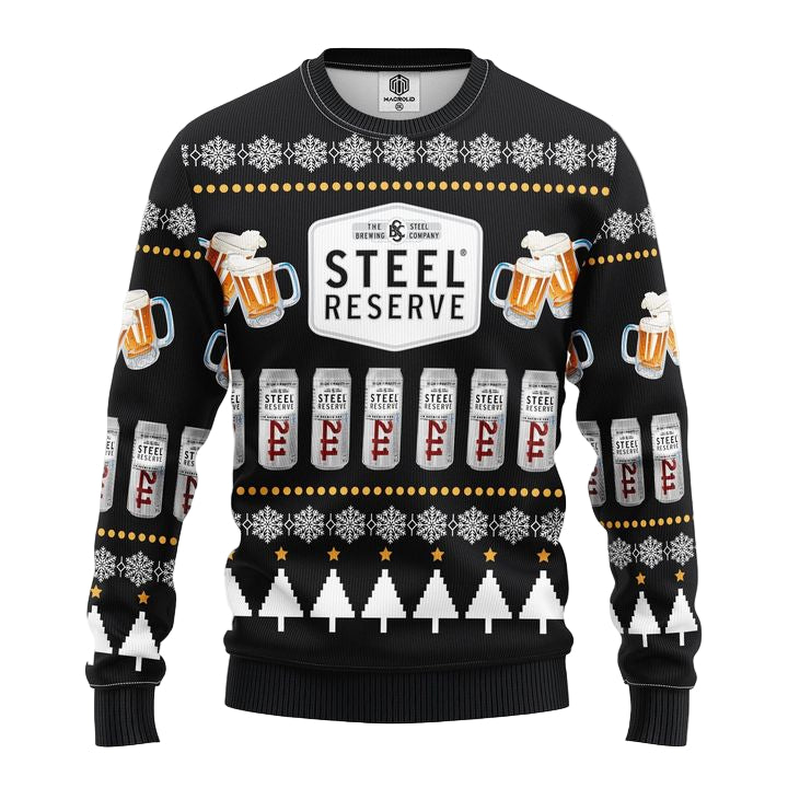Steel Beer Ugly Christmas Sweater Amazing Gift Idea Thanksgiving Gift ? Usalast