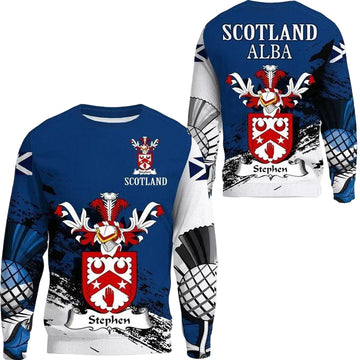 Stephen Scottish Family Crest Scotland Special Sweater A7 ? Usalast