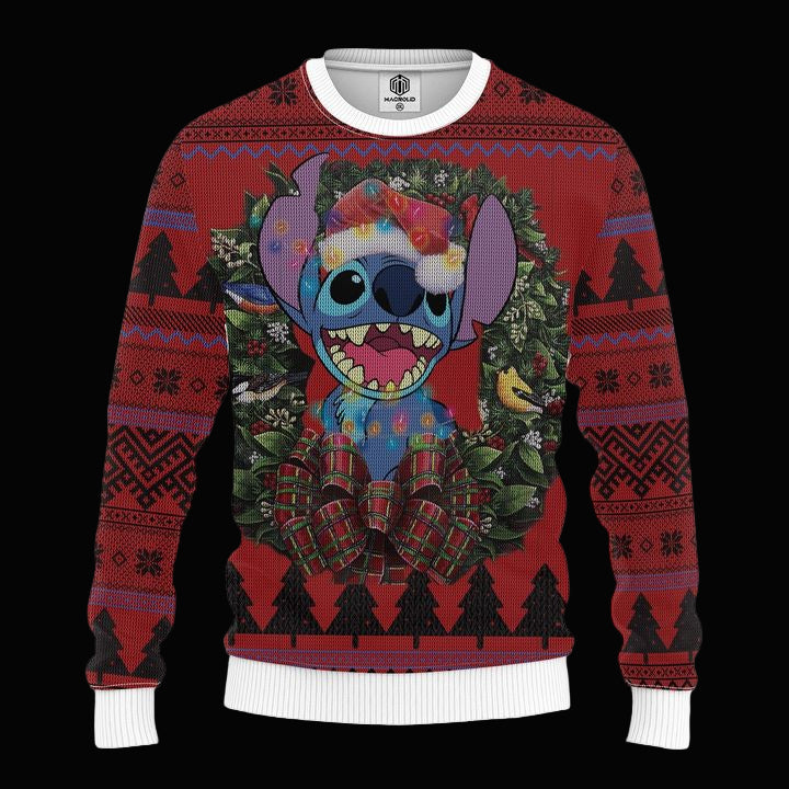 Stitch Growl Mc Ugly Christmas Sweater Thanksgiving Gift ? Usalast