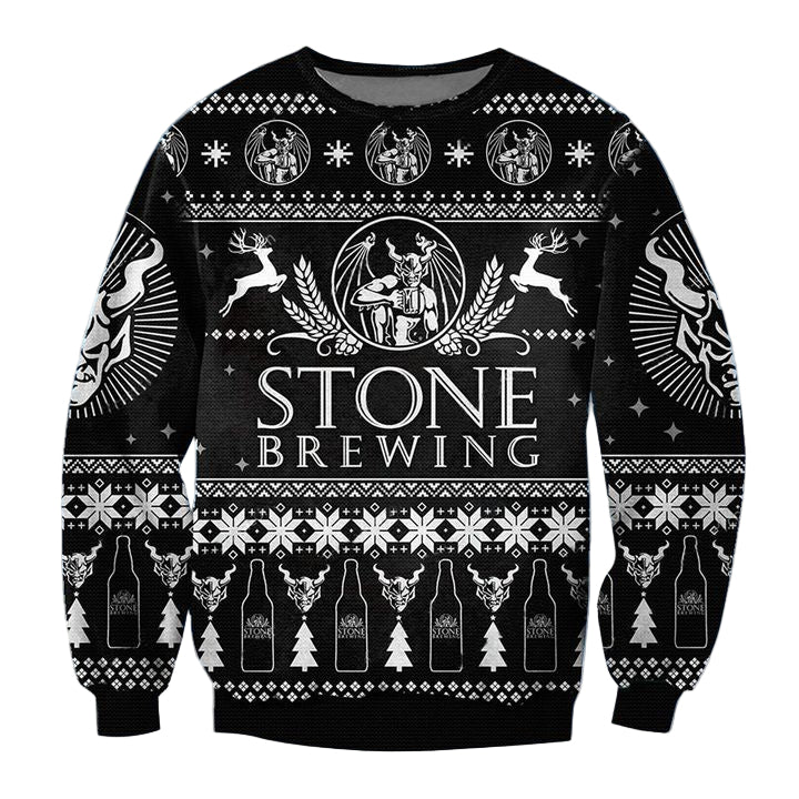 Stone Brewing Brewery Ugly Christmas Sweater 2022 ? Usalast