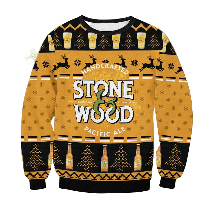 Stone Wood Pacific Ale Ugly Christmas Sweater 2022 ? Usalast