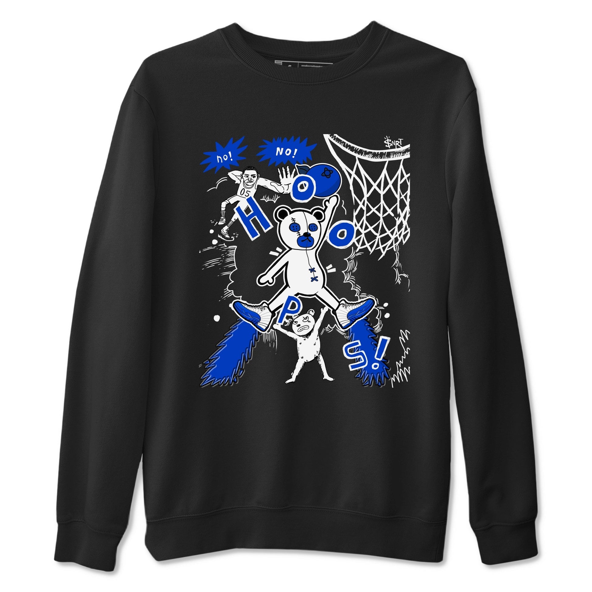 Stop The Bear Sneaker Tees - Air Jordan 12 Blueberry