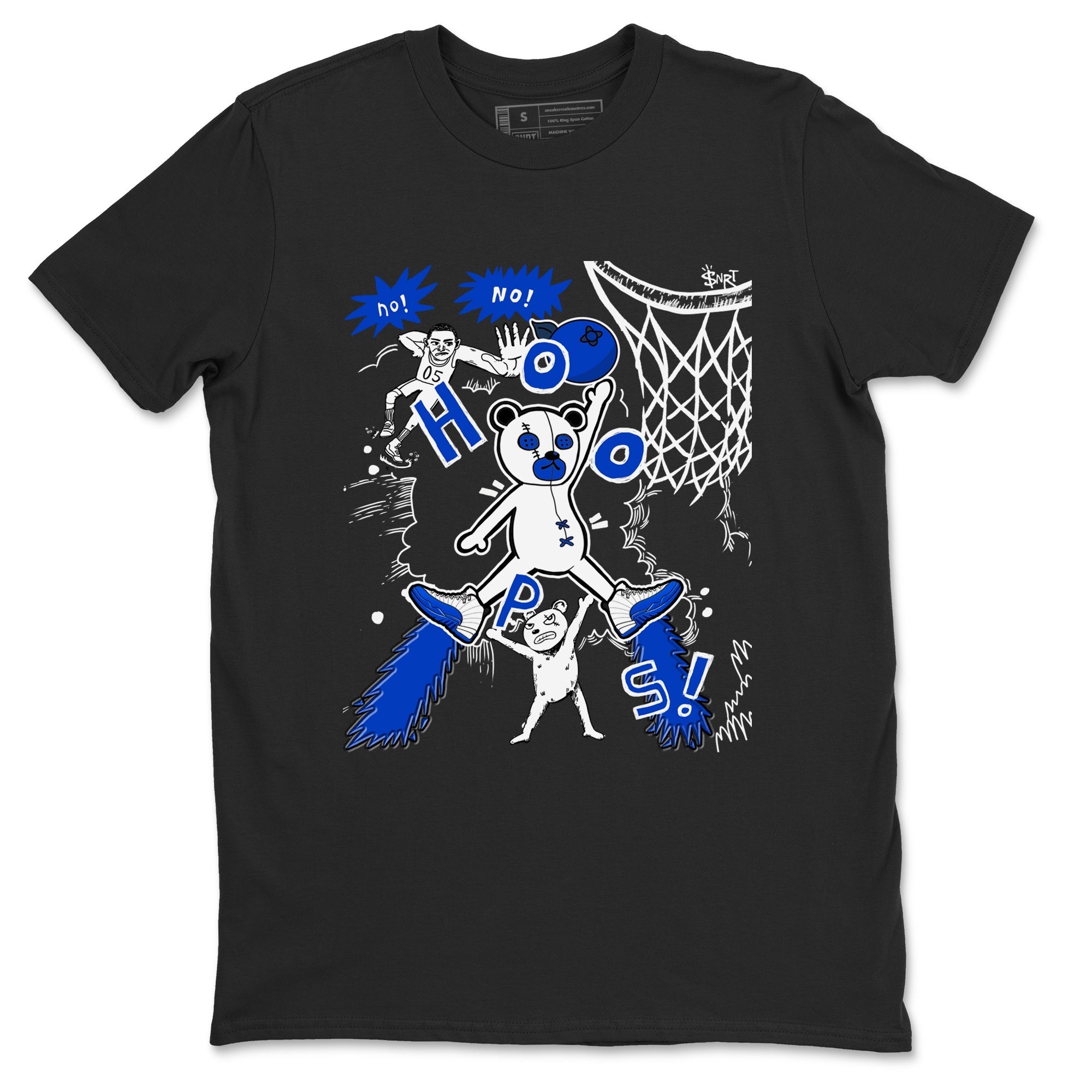 Stop The Bear Sneaker Tees - Air Jordan 12 Blueberry