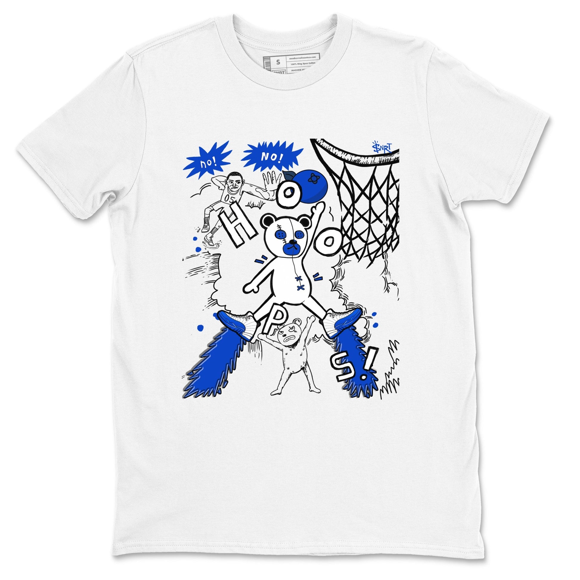 Stop The Bear Sneaker Tees - Air Jordan 12 Blueberry