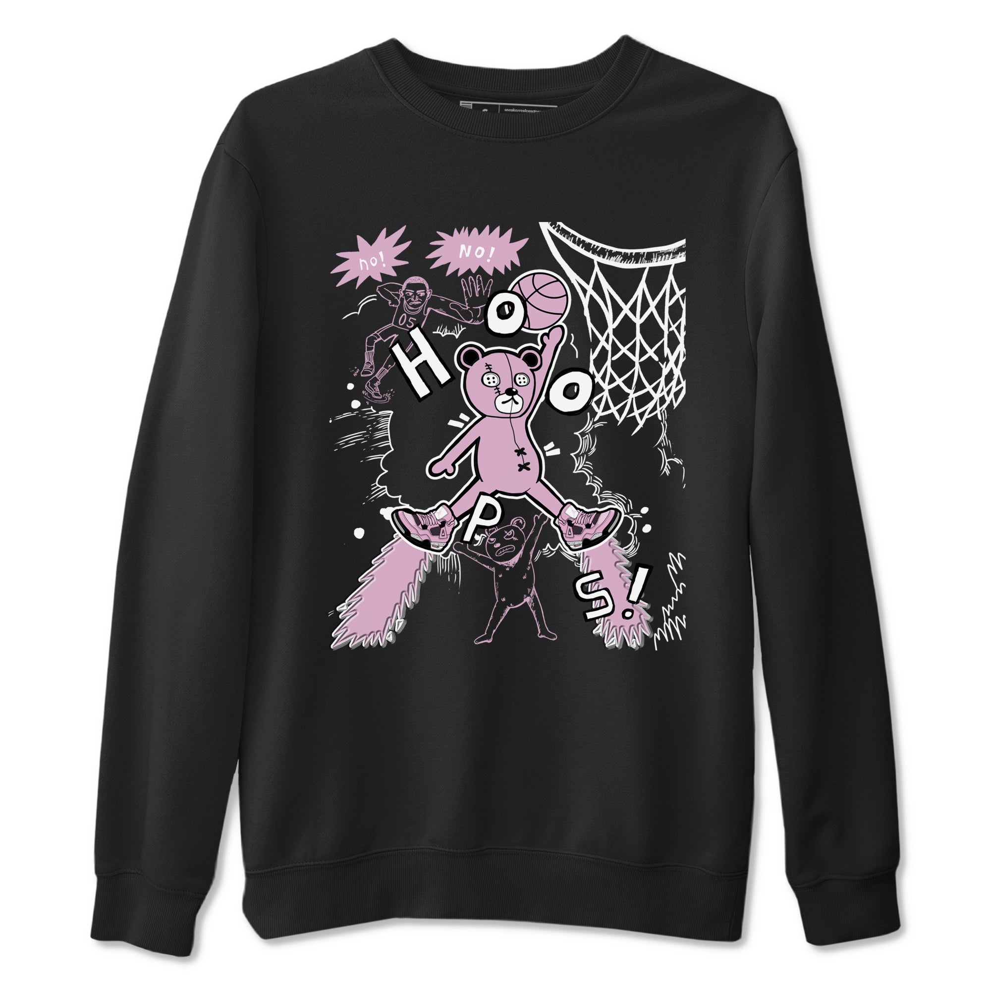 Stop The Bear Sneaker Tees - Air Jordan 4 Orchid