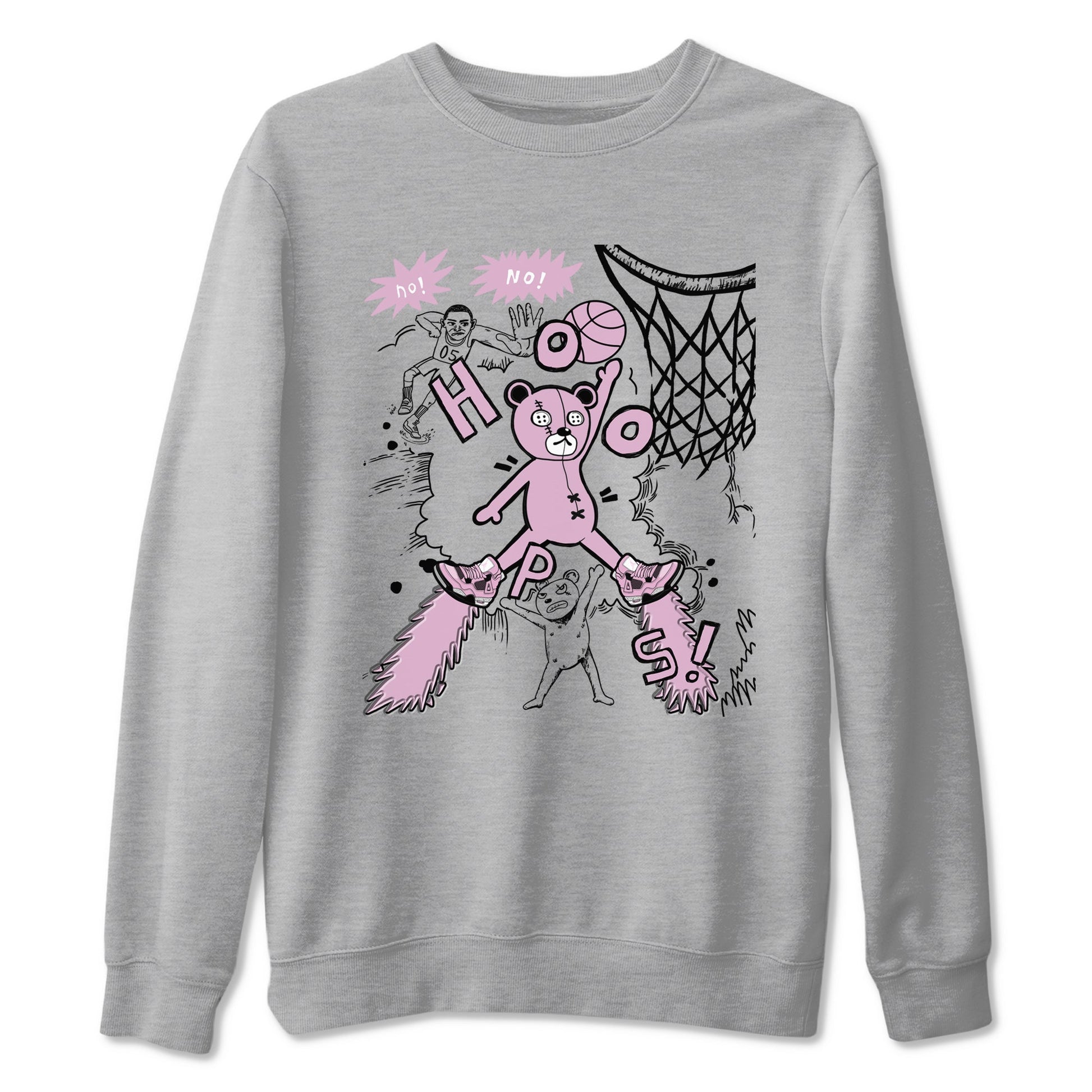 Stop The Bear Sneaker Tees - Air Jordan 4 Orchid