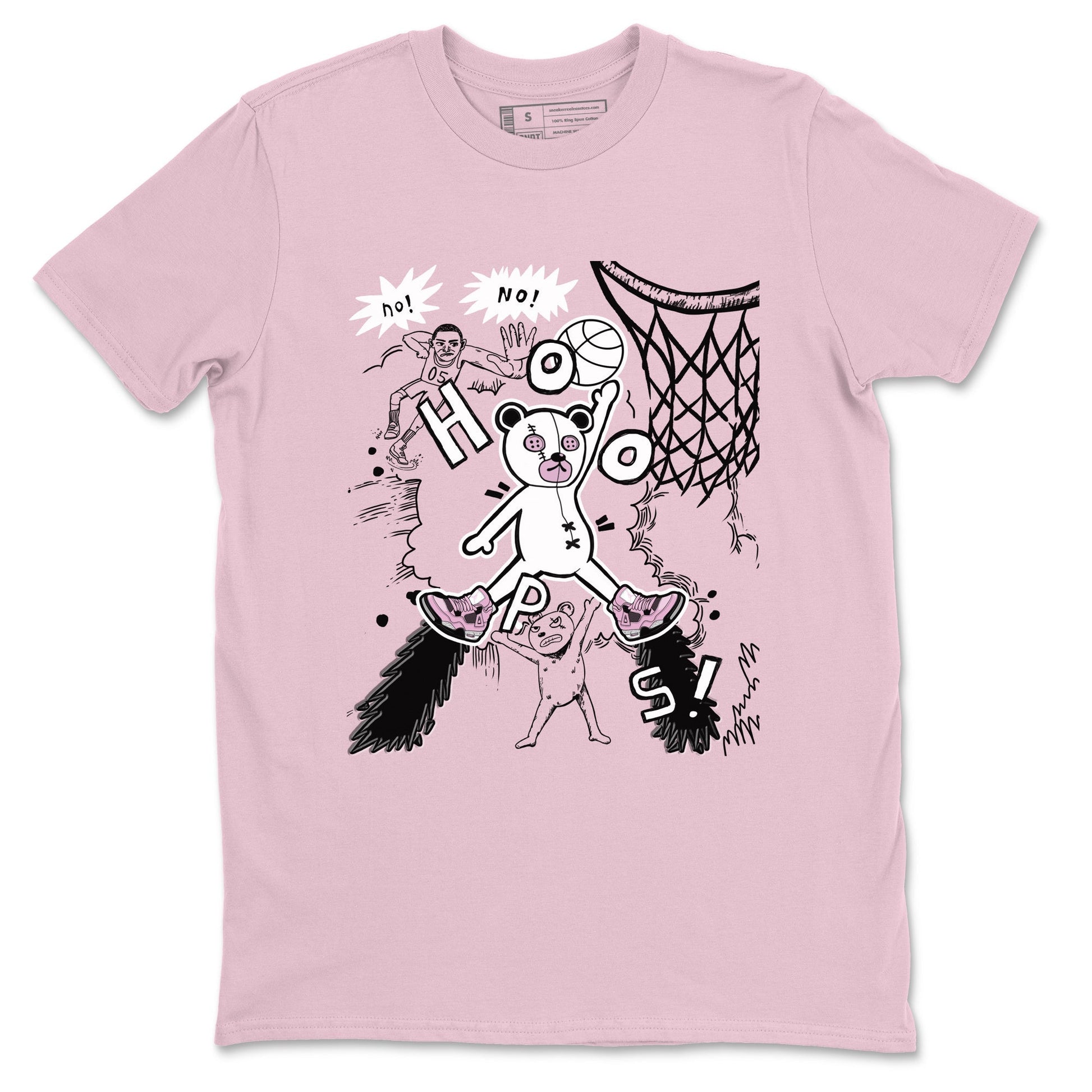 Stop The Bear Sneaker Tees - Air Jordan 4 Orchid
