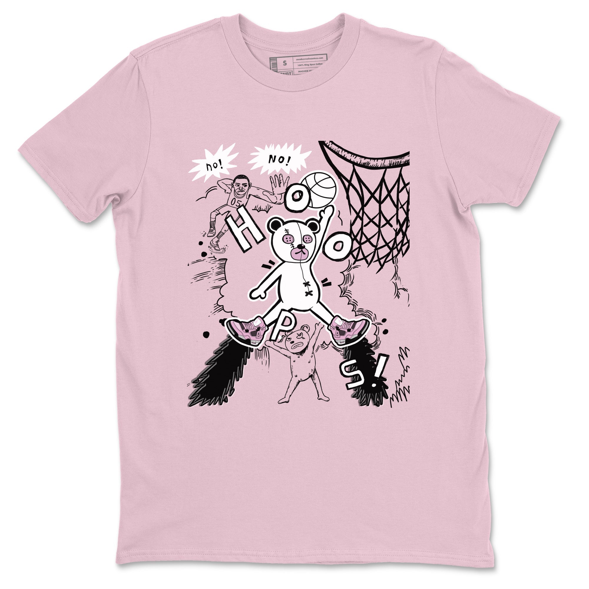 Stop The Bear Sneaker Tees - Air Jordan 4 Orchid