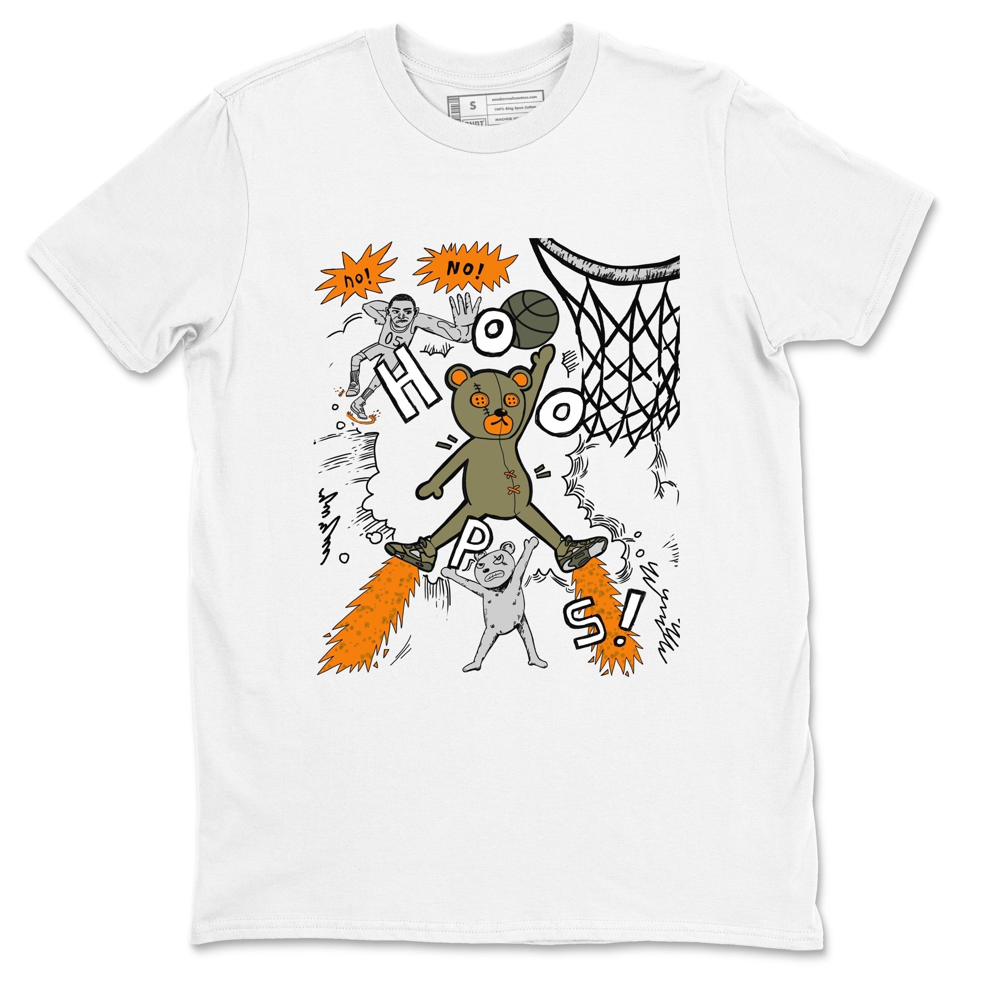 Stop The Bear Sneaker Tees - Air Jordan 5 Olive