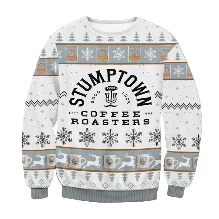 Stumptown Coffee Ugly Christmas Sweater 2022 ? Usalast