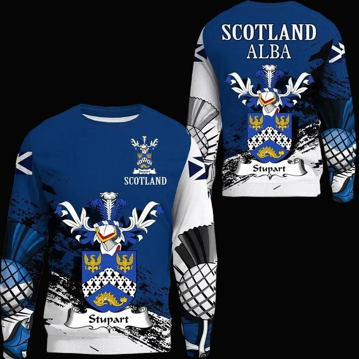 Stupart Scottish Family Crest Scotland Special Sweater A7 ? Usalast