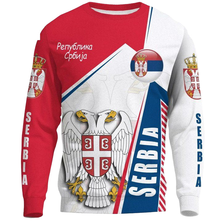 Sweater Serbia In My Heart A30 ? Usalast