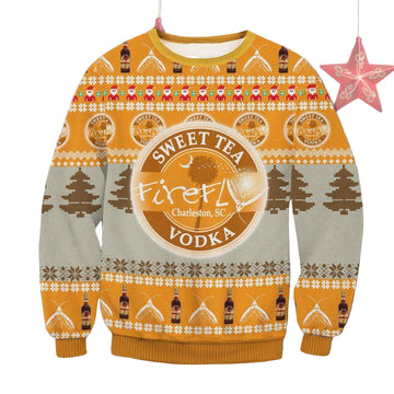 Sweet Tea Vodka Firefly Spirits Ugly Christmas Sweater 2022 ? Usalast