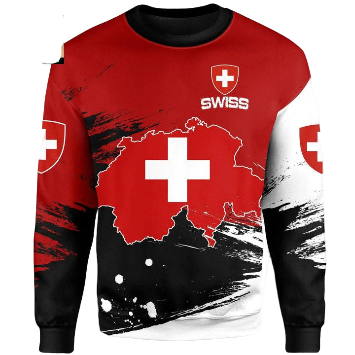 Switzerland Special Sweater ? New Knitted Long-Sleeved Sweater A7 ? Usalast