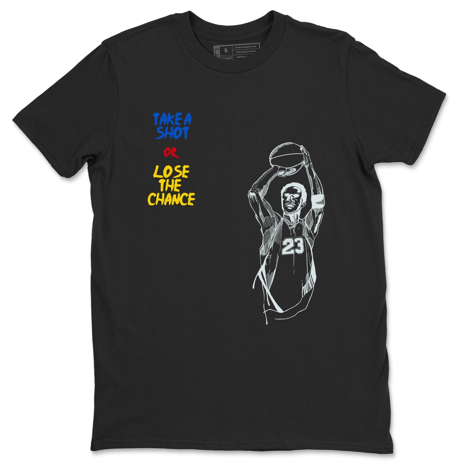 Take A Shot Sneaker Tees - Air Jordan 1 Travis Scott Canary