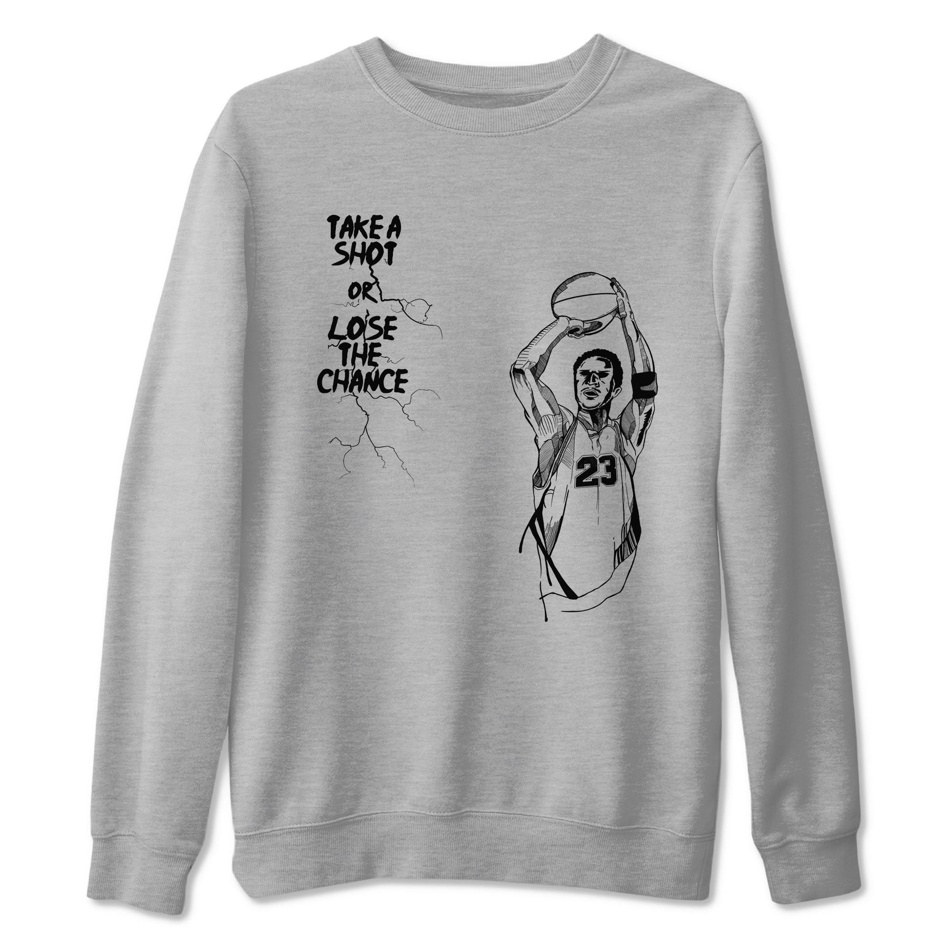 Take A Shot Sneaker Tees - Air Jordan 4 White Thunder