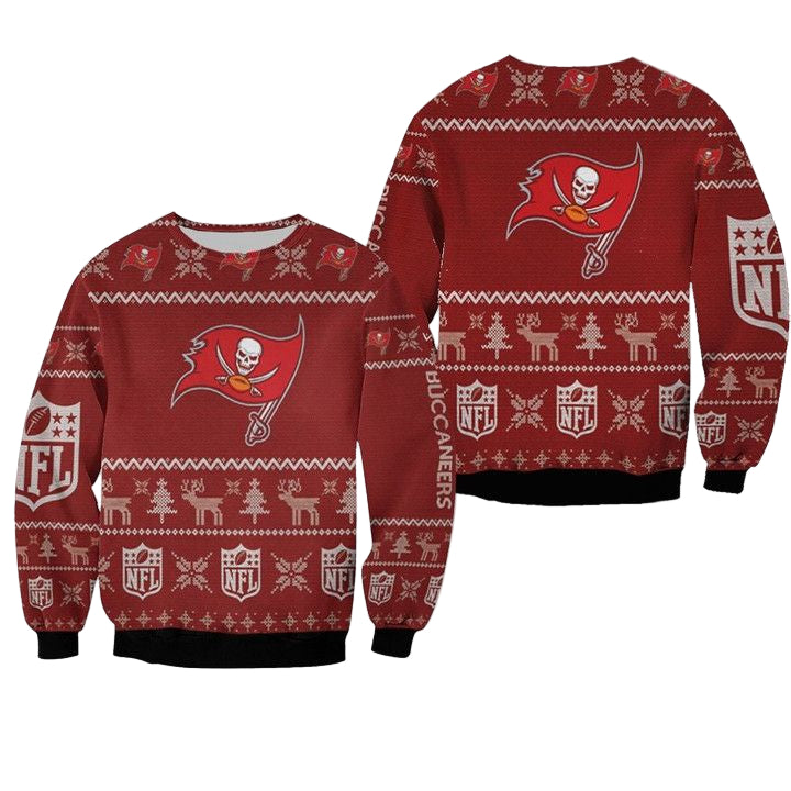 Tampa Bay Buccaneers Nfl Ugly Sweater Christmas 3D Sweater ? Usalast
