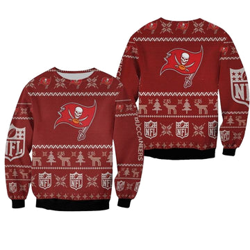 Tampa Bay Buccaneers Nfl Ugly Sweater Christmas 3D Sweater ? Usalast