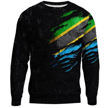 Tanzania In Me Sweater ? Special Grunge Style A31 ? Usalast