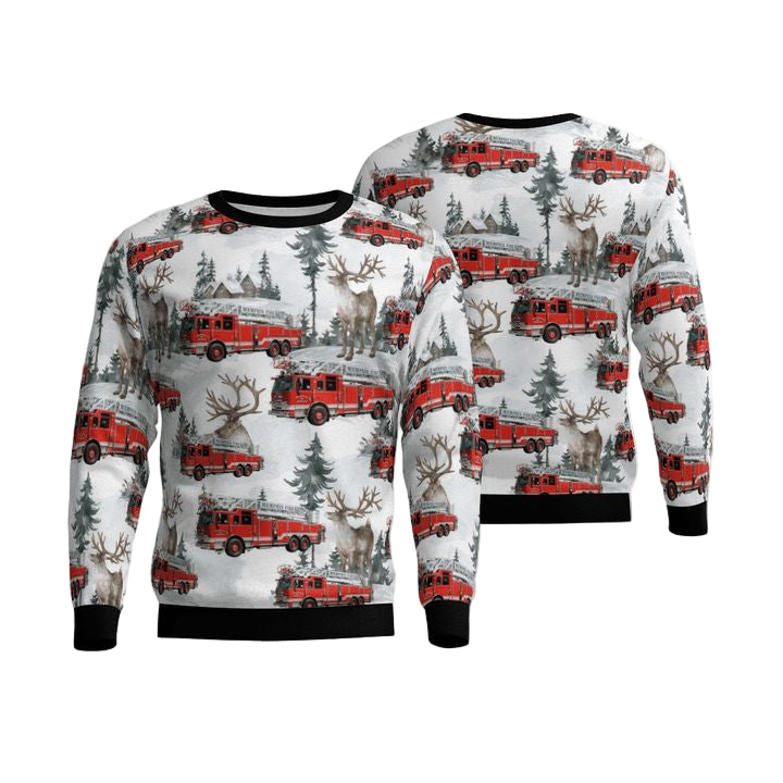 Tennessee Memphis Fire Services AOP Sweater ? Usalast