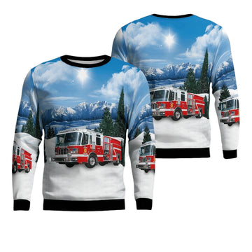 Texas Abilene Fire Department AOP Sweater ? Usalast