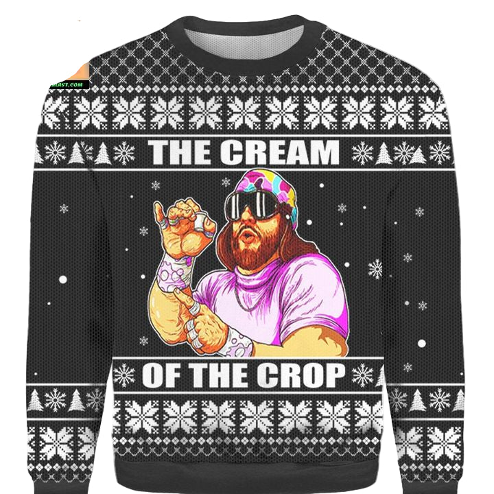 The Cream Of the Crop Macho Man ugly 3D Christmas Sweater ? Usalast