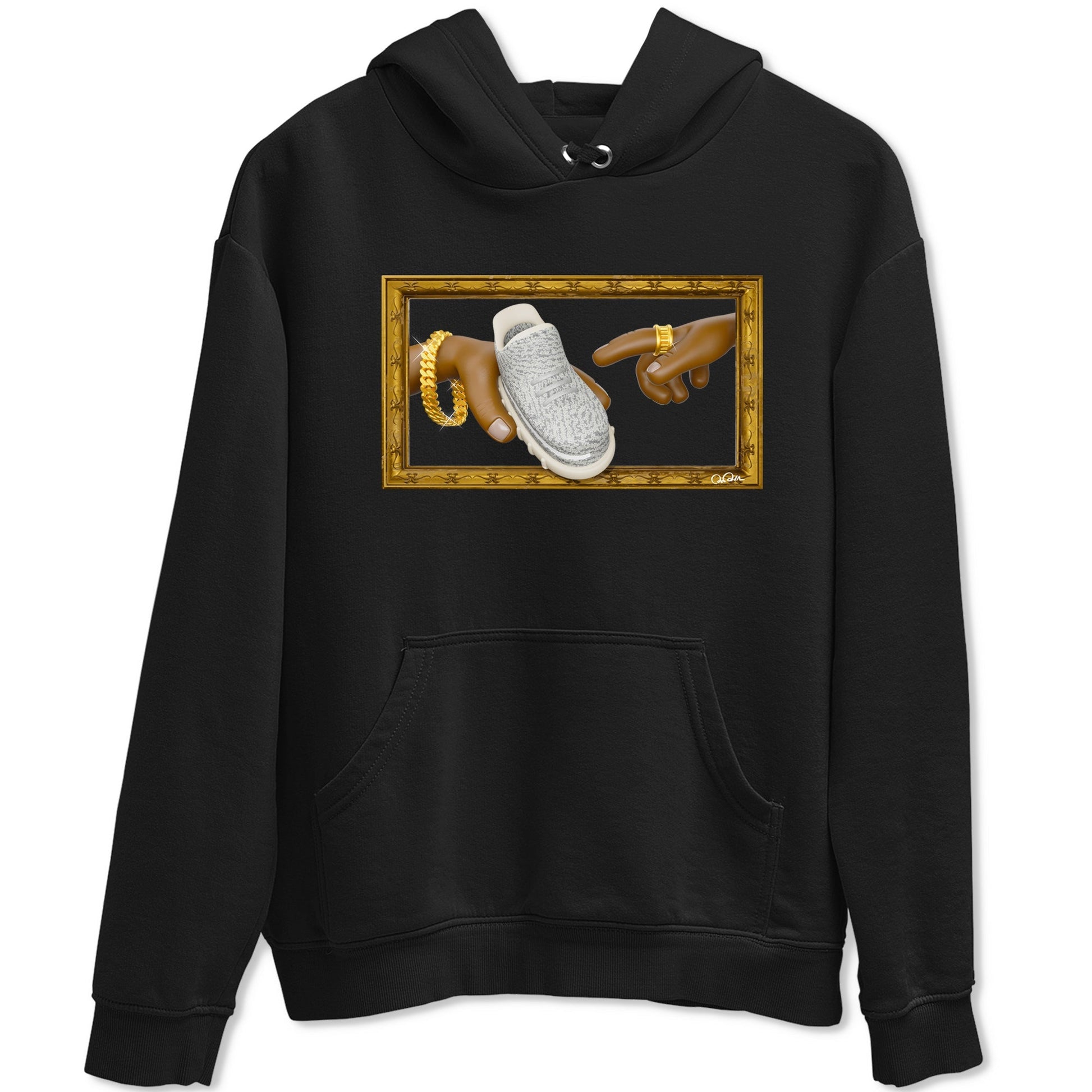 The Creation Of Adam Sneaker Tee - Yeezy 350 Static