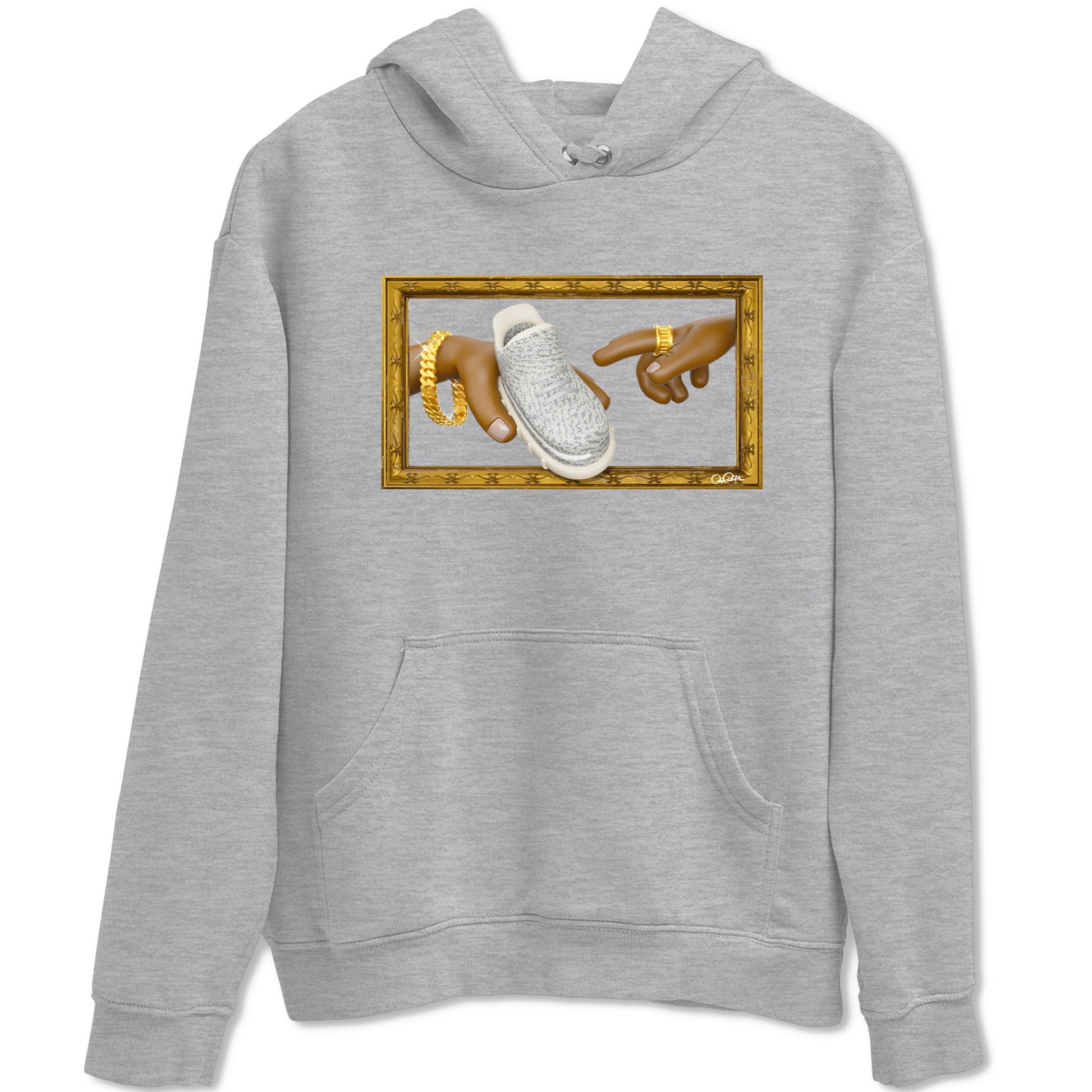 The Creation Of Adam Sneaker Tee - Yeezy 350 Static