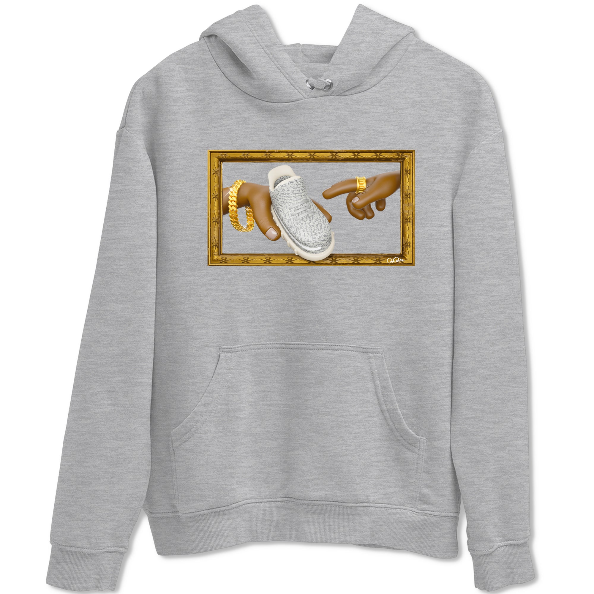 The Creation Of Adam Sneaker Tee - Yeezy 350 Static