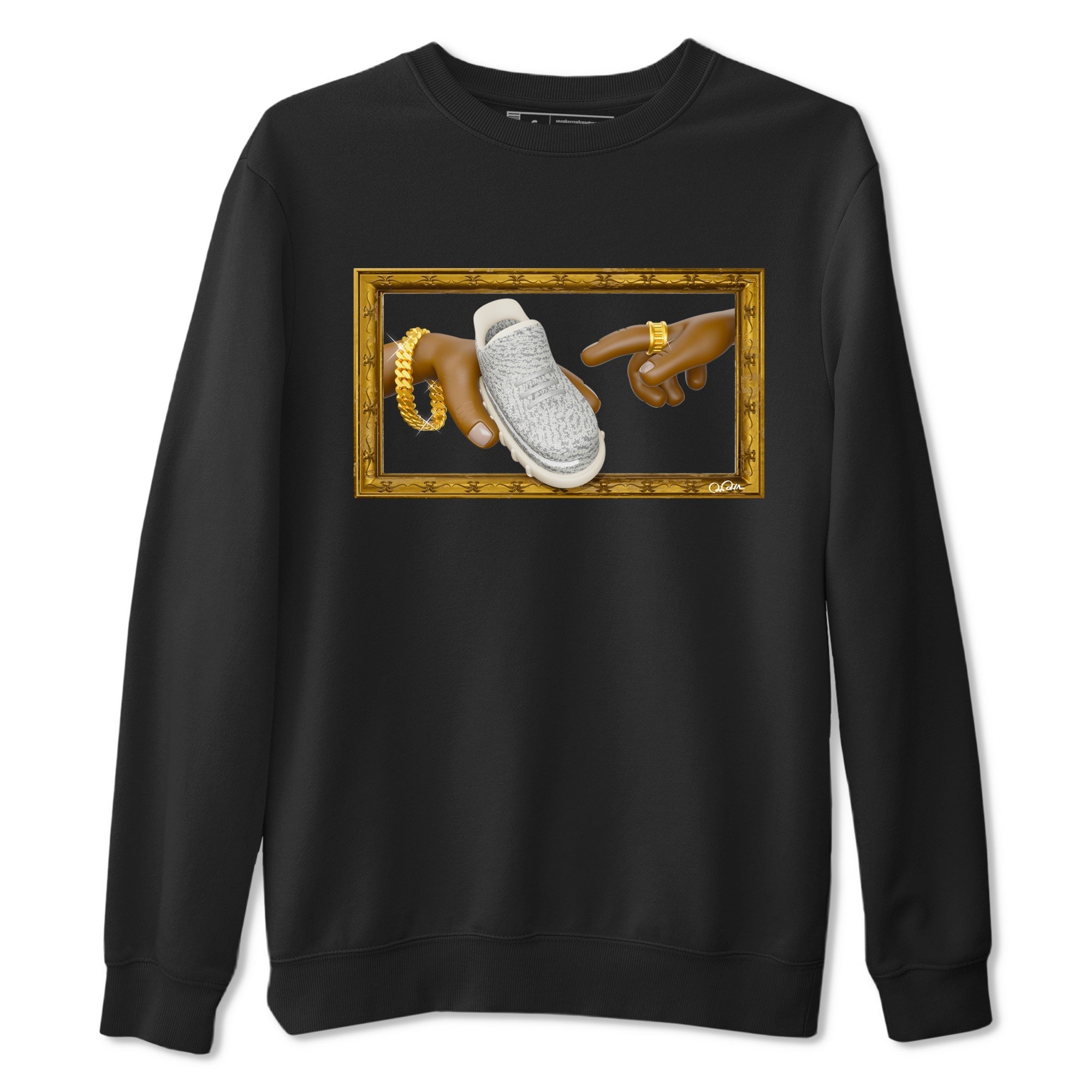 The Creation Of Adam Sneaker Tee - Yeezy 350 Static
