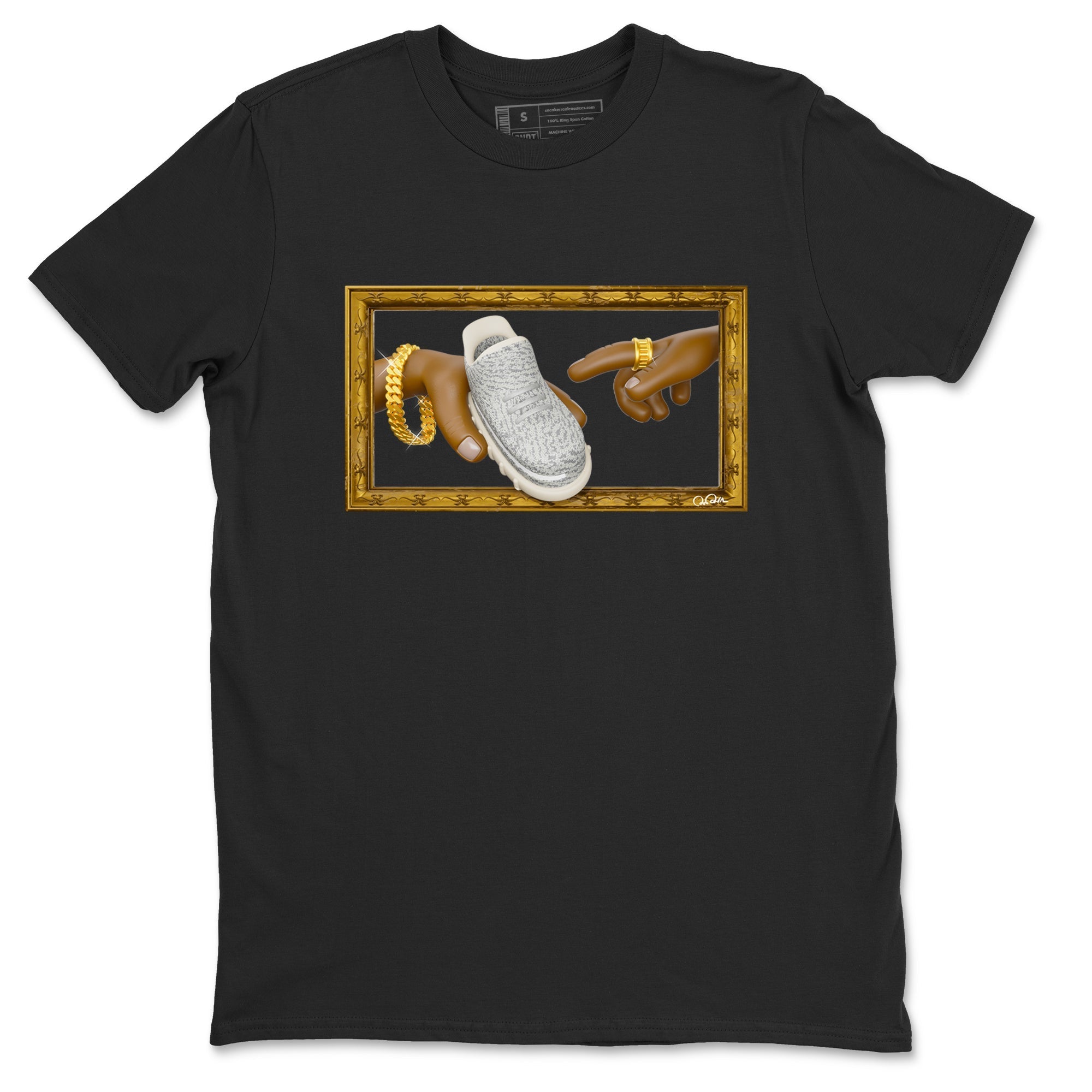 The Creation Of Adam Sneaker Tee - Yeezy 350 Static