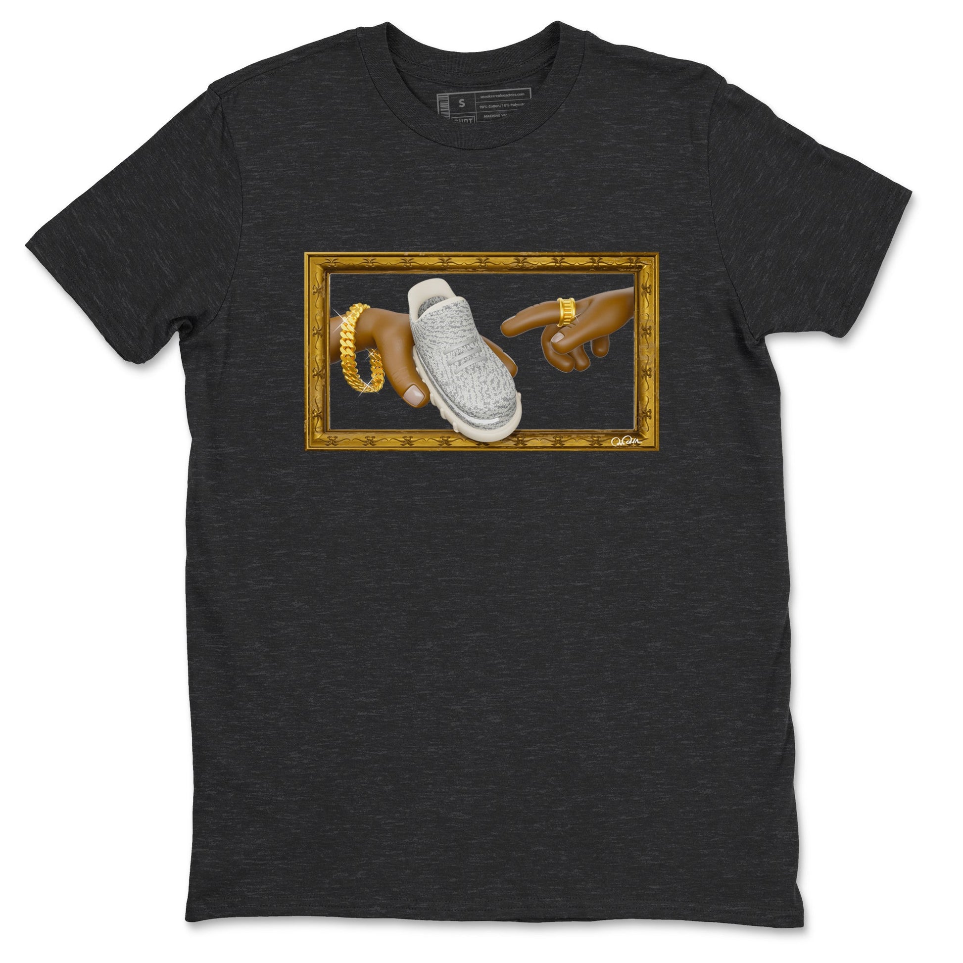 The Creation Of Adam Sneaker Tee - Yeezy 350 Static