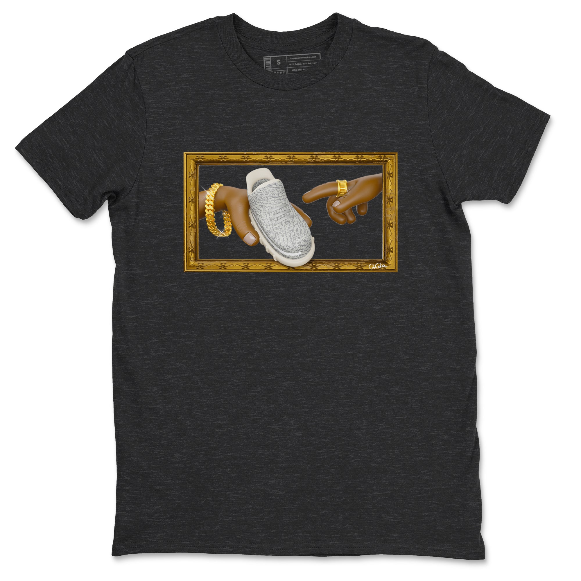 The Creation Of Adam Sneaker Tee - Yeezy 350 Static