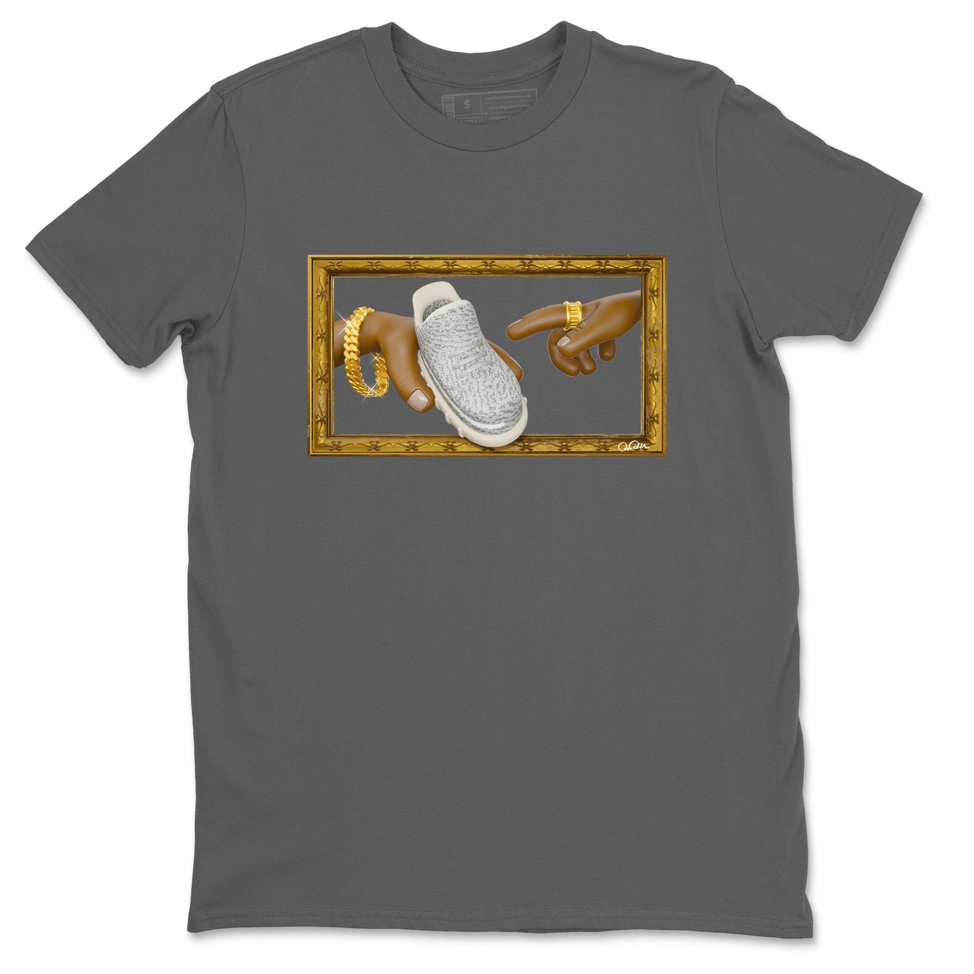 The Creation Of Adam Sneaker Tee - Yeezy 350 Static