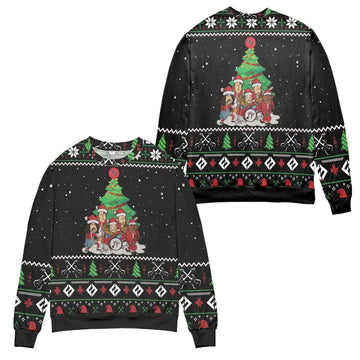 The Foo Fighters Band Music Chibi Ugly Christmas Sweater ? Usalast